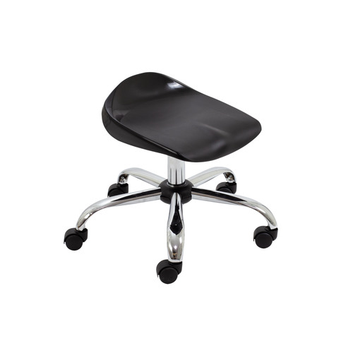 Titan Swivel Junior Stool with Plastic Base and Castors Size 5-6