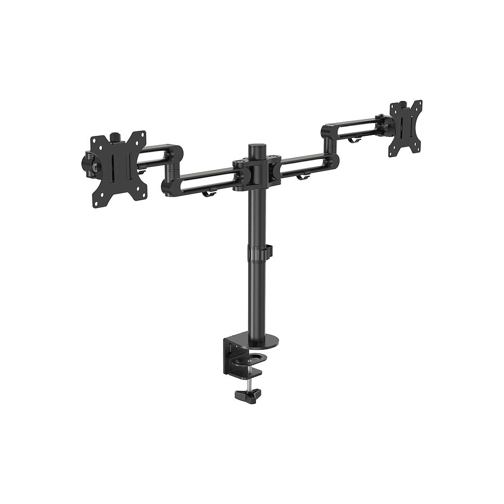 Manual Budget Twin Monitor Arm