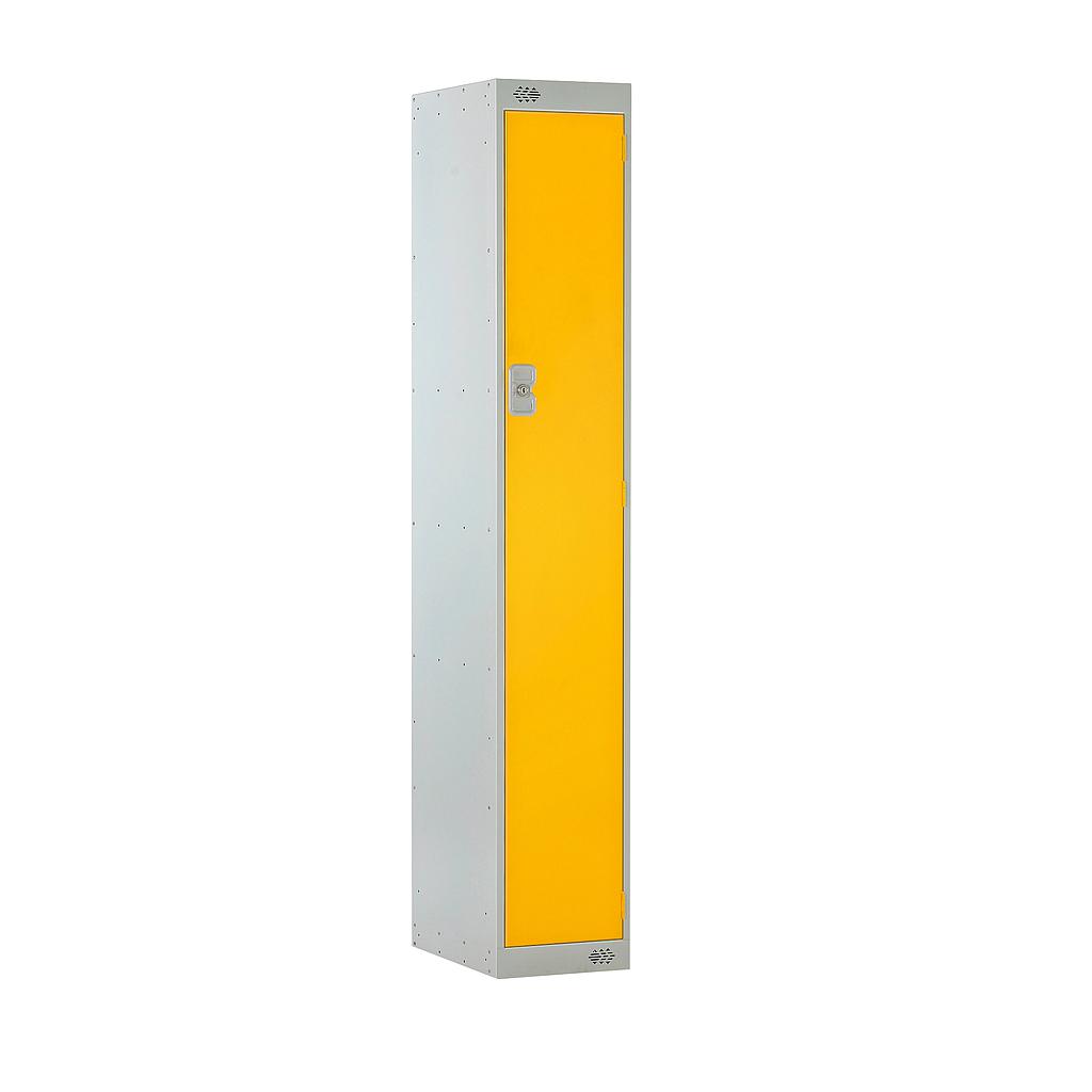 1 Door Locker 300X300X1800 Yellow Door