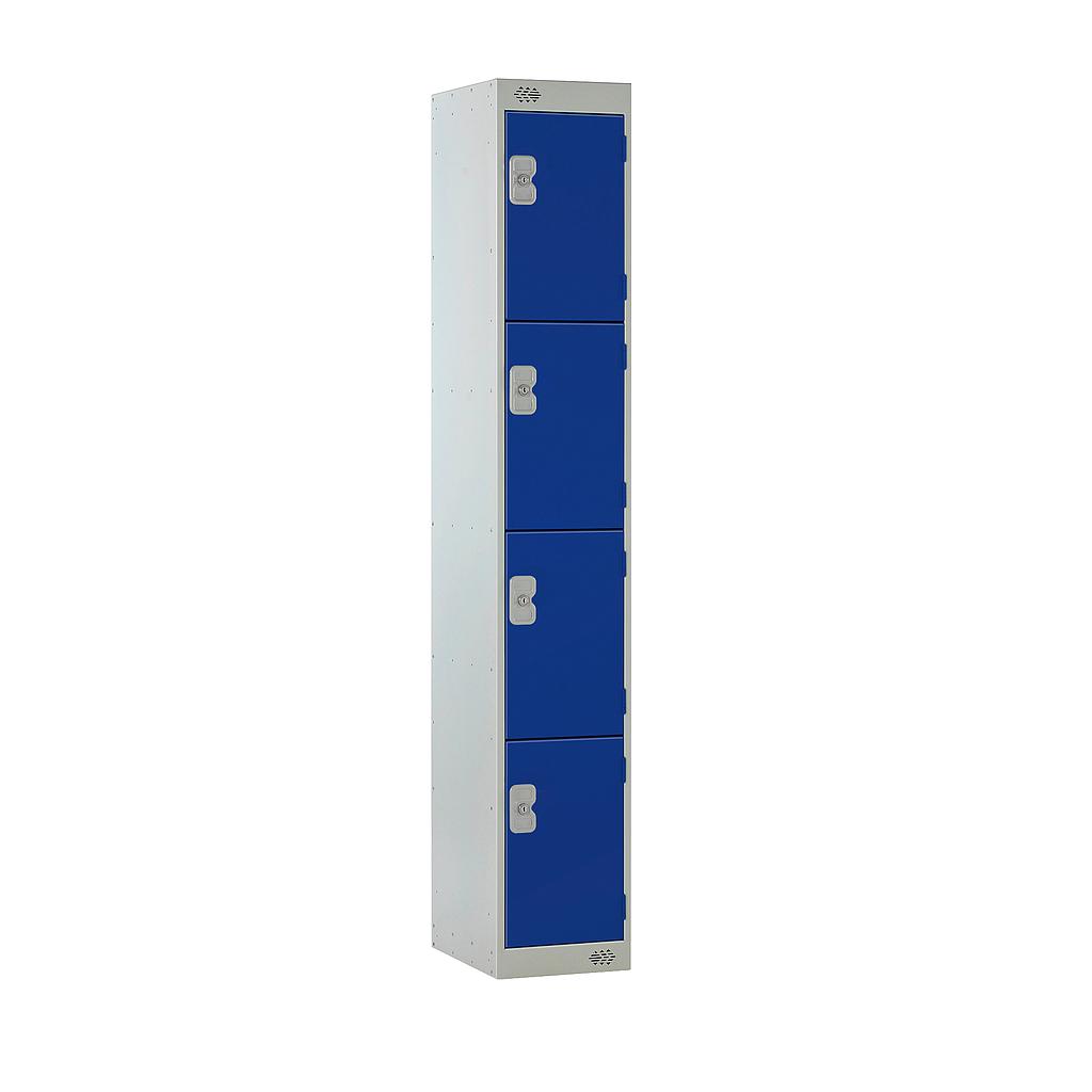 4 Door Locker 300X300X1800 Blue Door