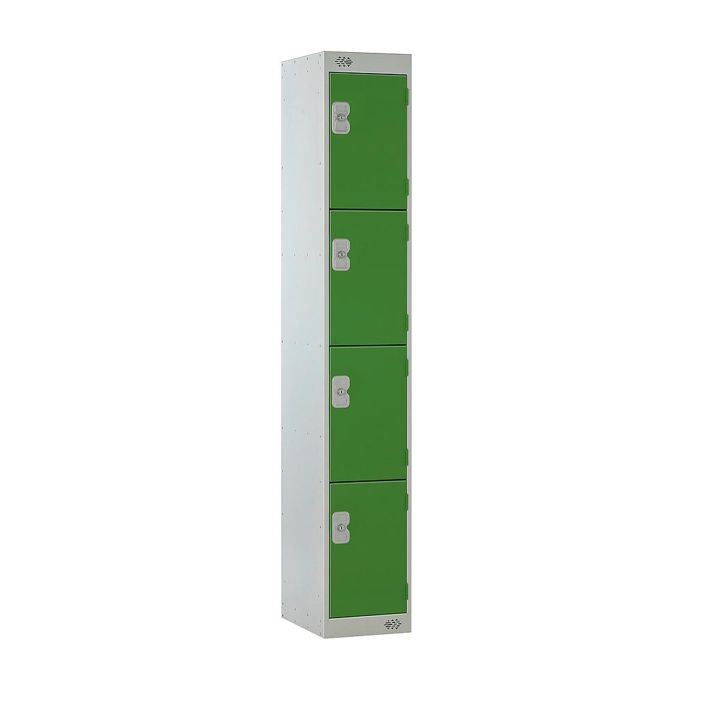 4 Door Locker 300X300X1800 Green Door