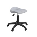 Titan Swivel Senior Stool with Plastic Base and Castors Size 5-6