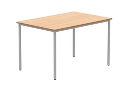 [CORE1280MPTBCHSV] Office Rectangular Multi-Use Table (FSC) | 1200X800 | Norwegian Beech/Silver