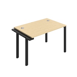 [CB1280CPMABK/1PX] CB Bench Extension with Cable Ports: 1 Person (FSC) | 1200 x 800 | Maple/Black | 