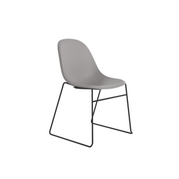 [CH3517GR] Lizzie Skid Chair